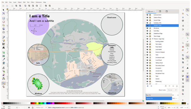 Inkscape interface