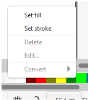 fill menu