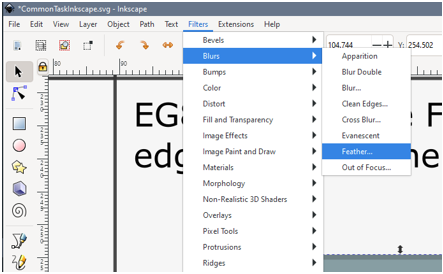 filter menu